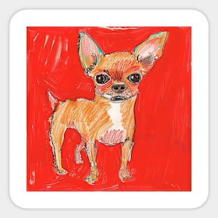 Funny Chihuahua Lover Gift Sticker